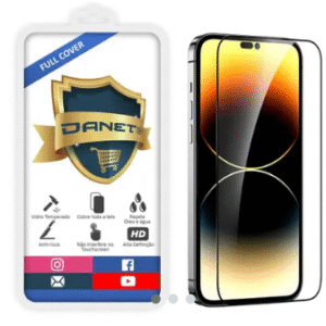PELICULA DE VIDRO 3D P/IPHONE 14 NORMAL (6.1) *IMAGEM ILUSTRATIVA*